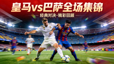 皇马对阵巴萨全场集锦视频封面